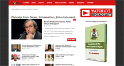 Desktop Screenshot of disnaija.com