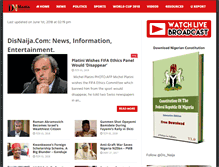 Tablet Screenshot of disnaija.com